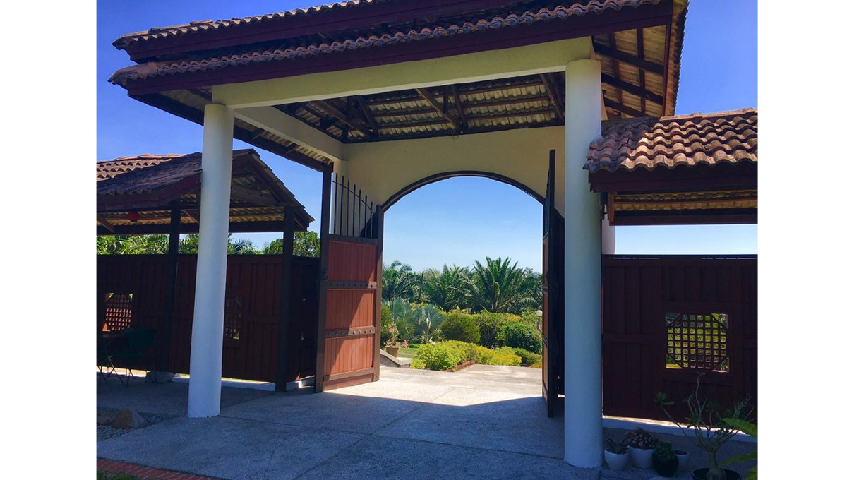 Entrance of the Village