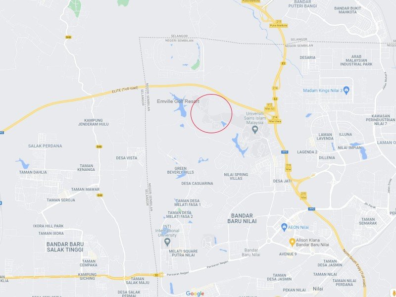Seremban – 284 acres Mixed Development Land Fronting Elite Highway with Dedicated Interchange
